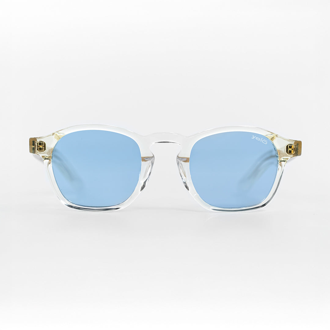 lentes cuadrados transparentes