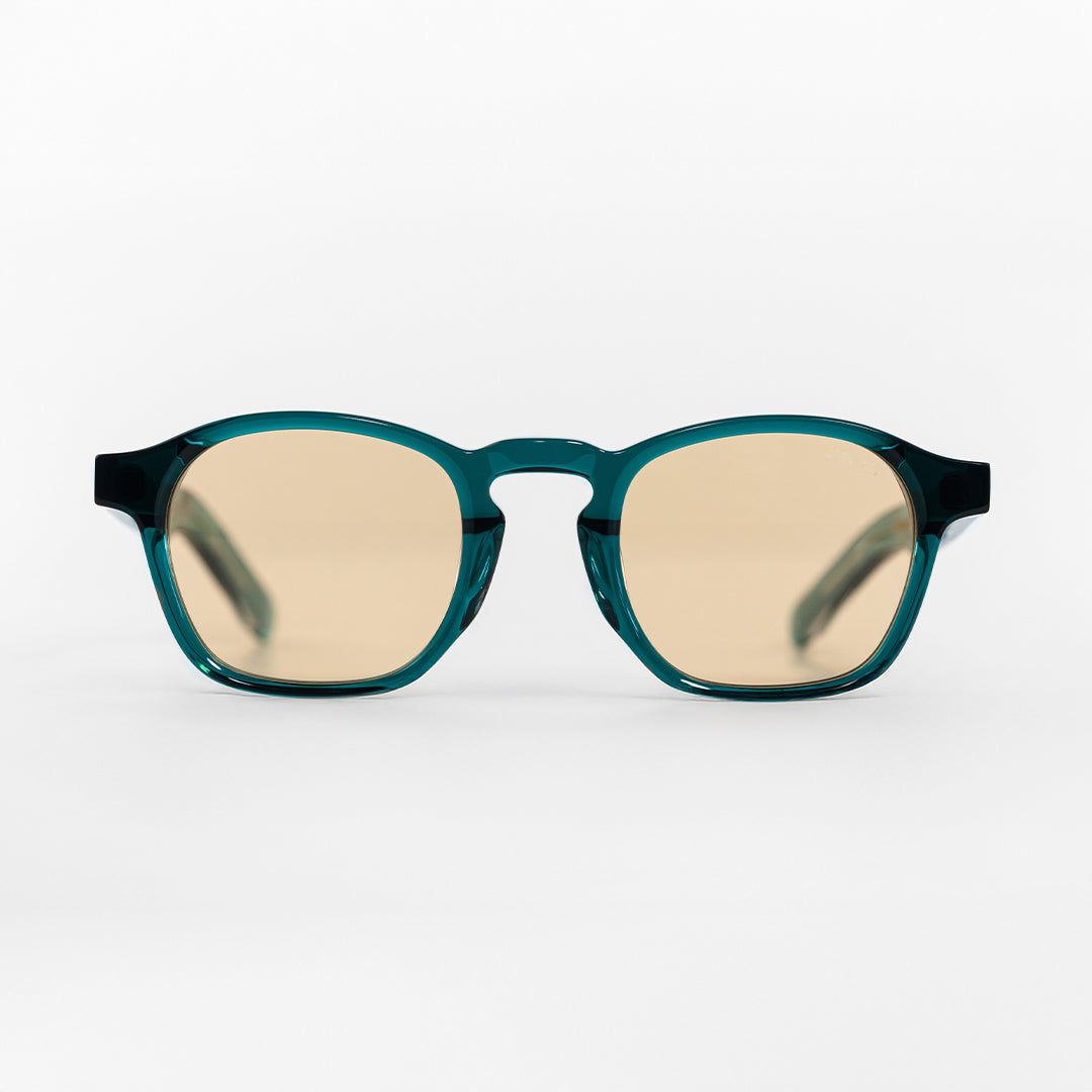 lentes cuadrados amarillos