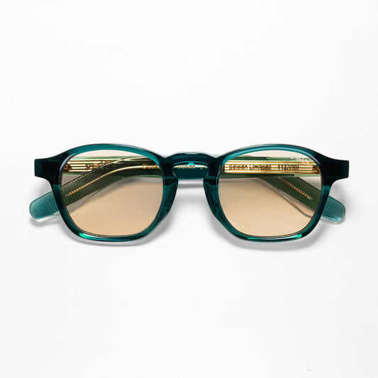 lentes cuadrados amarillos