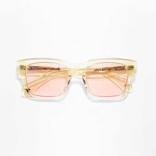 lentes cuadrados transparentes