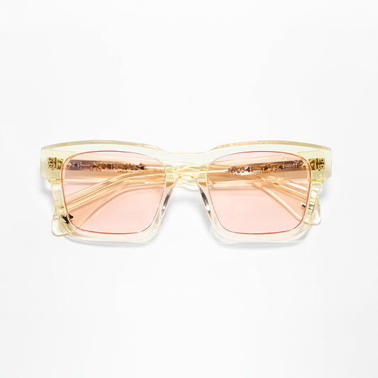 lentes cuadrados transparentes