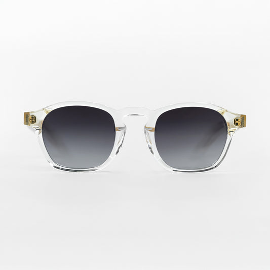 lentes cuadrados transparentes