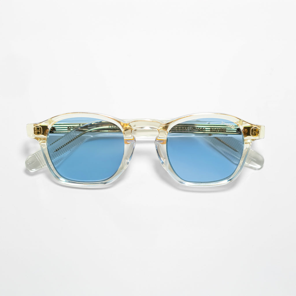 lentes cuadrados transparentes