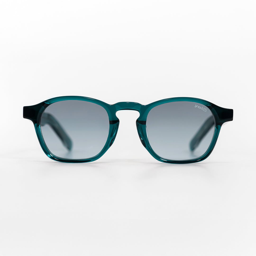 lentes cuadrados verdes